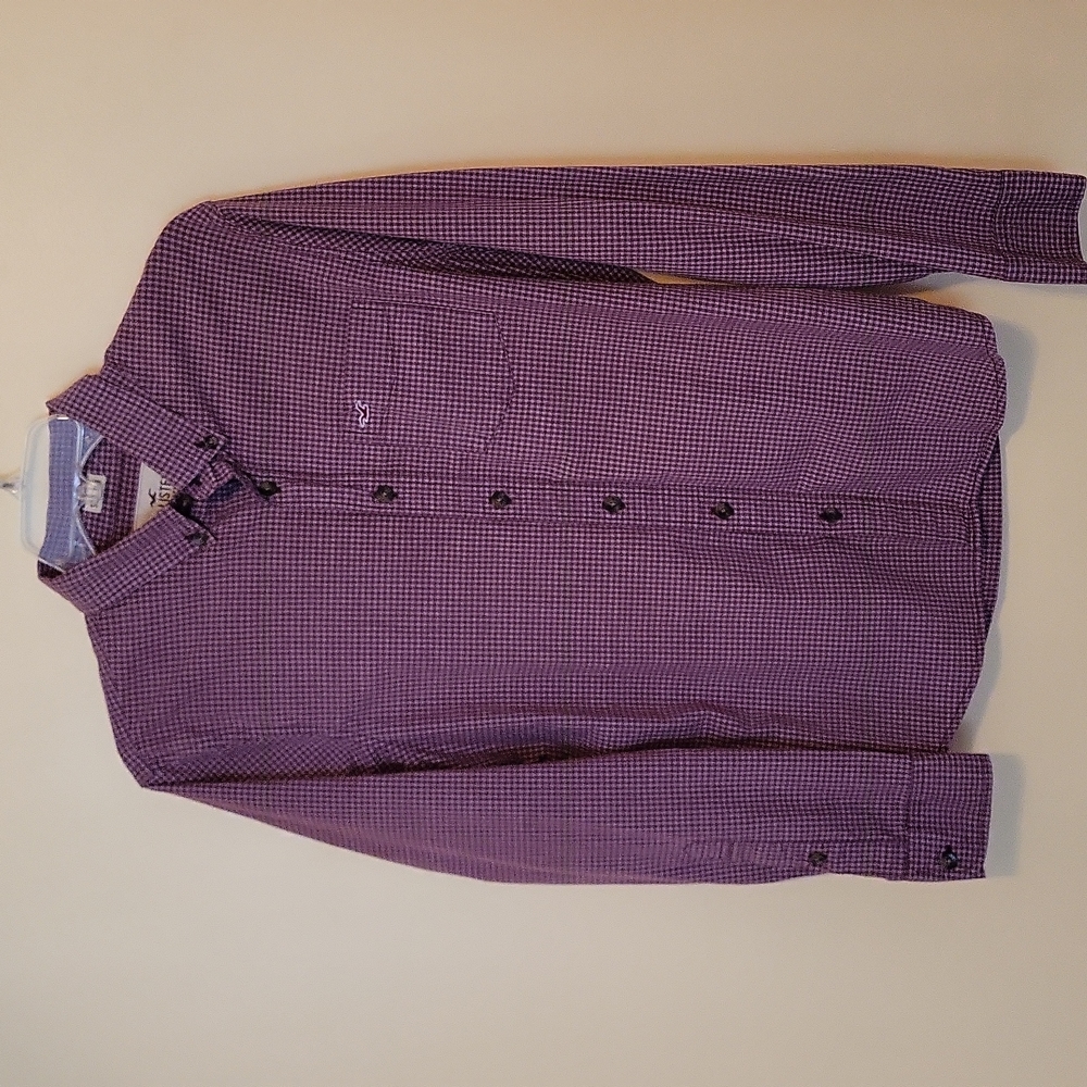 Men's button long sleeve shirt